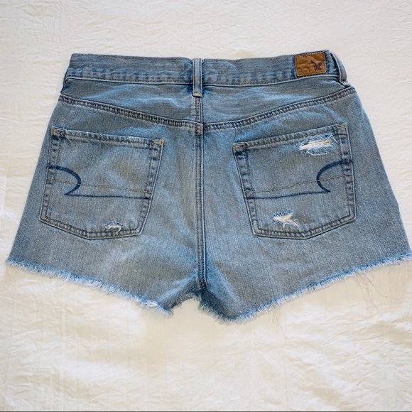 4/$25♦️AMERICAN EAGLE Distressed Raw Hem Shorts - Picture 3 of 3